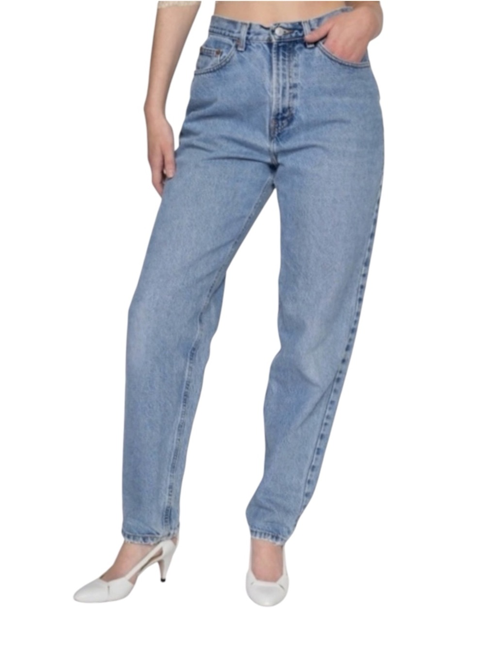 Vintage GAP Reverse Fit Jeans • Women’s 12 • 90s/Y2K Light Wash
